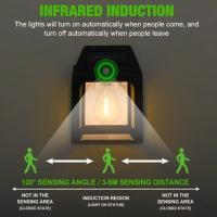 Lámpara Solar Para Jardín Luz Exterior Impermeable Decoración De Navidad LED Con Sensor De Luz Solar Iluminación De Decoración - details 0