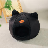 Cama Para Gato Multiforme Caliente Fácil De Limpiar Hogar De Descanso Portátil Para Mascotas Apto Para Gatos Y Perros Material De Corduroy - details 6