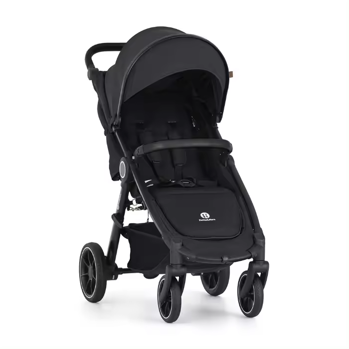 Carrinho de passeio Petite&Mars Street2 RWS Black Perfect Black - 1