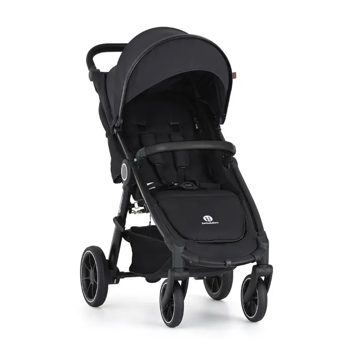 Carrinho de passeio Petite&Mars Street2 RWS Black Perfect Black - 1