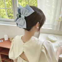 Grande Clip De Cabello Con Lazo Super Bonito Accesorio De Pelo De Alta Gama Para Mujer Adorno Geométrico Moda Para Compras - details 5