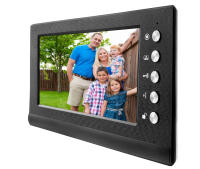 Sistema De Intercomunicación Vidrio Con Cámara IR Pantalla LCD De 7 Pulgadas Para Puerta De Entrada Kit Para Casa Villa Apartamento - details 9