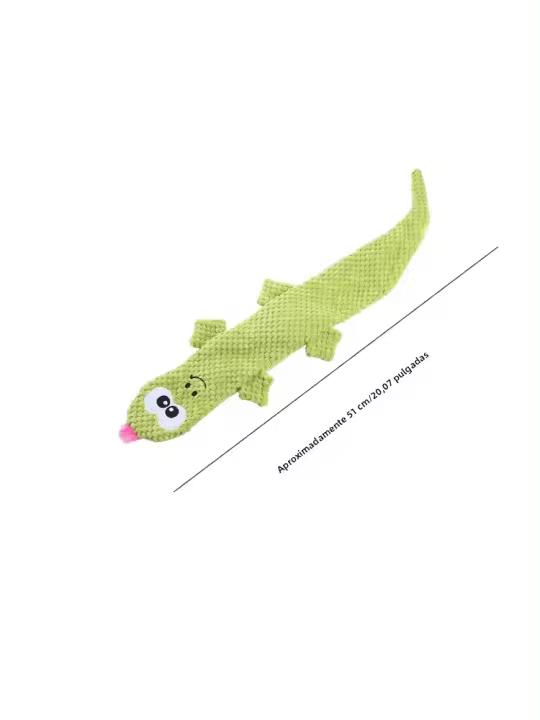 Nueva Juguete De Perro De Peluche L Lagarto Suave Muñeco De Terciopelo Dientes De Rana Juguetes Para Mascotas Limpiadores De Dientes - 1