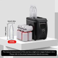Mini Nevera Portátil para Coche de 6.02 L - Enfriador portátil para bebidas, frutas y viajes - Eléctrico DC 12V, diseño compacto para viajes por carretera, campamentos y aventuras al aire libre, nevera para vehículos RV - details 0