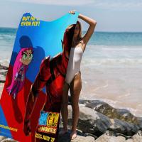 Toalla De Playa T-Titans Para Adolescentes Microfibra Absorbente Secado Rápido Suave Para Yoga Natación Vacaciones Montañismo - details 8