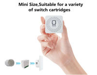 Interruptor Inteligente Wifi Mini 2 Modos Control Tuya 16A DIY Alexa Yandex Alice Google Home APP Control De Voz Para El Hogar - details 0