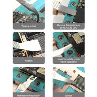Juego De Herramientas Para Reparación De Teléfonos Móviles RELIFE RL-049A/B RL-101B RL-101E Conjunto De Cuchillos Multifunción Para Eliminación De Pegamento Y Carving - details 17