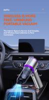 Aspiradora De Coche Potente Portátil Con Motor Brushless Máquina De Limpieza Wireless Para Aparatos Domésticos Y Automóviles - details 3