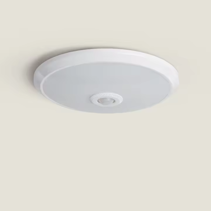 Plafón LED Techo 20W con Sensor de Movimiento PIR y Crepuscular Design Ø295 mm - 1