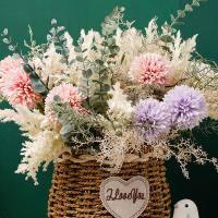 Artificial Flor De Diente De León Para Centros De Mesa Decoración De Hogar Y Sala De Estar Falso Pampas Para Boda Arreglo De Novia Decoración De Fiesta - details 2