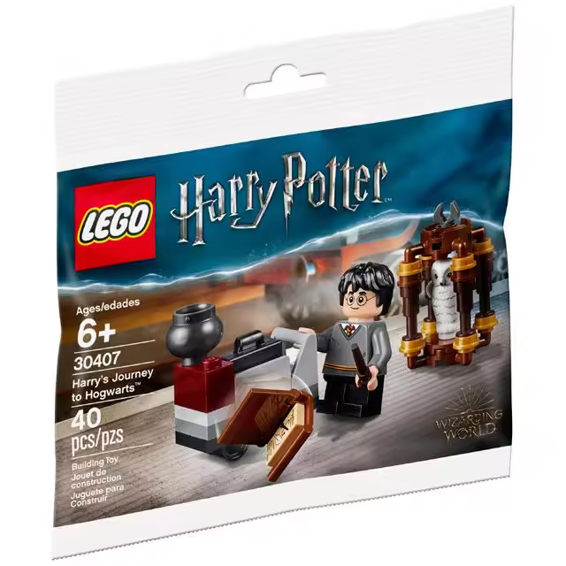 LEGO POLYBAG 30407: Harry's Journey to Hogwarts polybag - 1