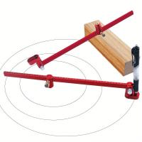 Regla De Dibujo Ajustable Compás De Aluminio Hallazgo De Centro Herramienta De Carpintería Fija Punto Marca Línea Calibradora - details 0