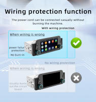BQCC 1din Reproductor Multimedia Para Coche Pantalla Táctil HD 5 Pulgadas Con Android Auto Carplay Bluetooth USB FM Mirrorlink Universal - details 4