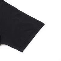 Camiseta De Compresión Para Hombre Con Manga Corta Deporte Fitness Running Baloncesto Gimnasio Ropa Tímidamente Color Negro - details 8