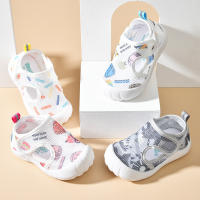 Sandalias Para Bebés Verano 2024 Zapatos De Caminar No Deslizantes Suave Suela Para Niñas Niños Rango De Edad 0-2 Años Cierre De Correa Tipo Hebilla Material De Suela Plástico Talla Verdadera - details 7