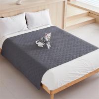 Manta De Cama a Cuadros Protector De Mátress Para Niños Y Mascotas Algodón Poliéster Transpirable Y Anti-Pull Cubierta De Cama Con Patas Para Perros Y Gatos - details 2