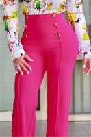 Nuevos Pantalones Anchos De Verano Estilo Delgado Micro Bell Bottoms Para Mujer Corte Slim Casual De Pierna Larga - details 10