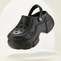 BEVERGREEN Clogs Para Mujer 7CM Plataforma Exterior Impermeable Sandalias De Playa Masajeadoras Negro Diseñador Sandalias Para Verano - details 14