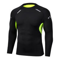 Camiseta De Running Para Hombre Camiseta De Deporte Compresión Rápida Seca Tops De Fitness Entrenamiento En El Gimnasio Camiseta De Deporte - details 1