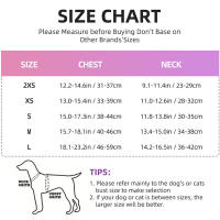 Harnés Para Perros Y Gatos HP404 Con Estampado Floral Tela De Twill Cómoda Y Malla Transpirable Correa De 1.5 Metros - details 0