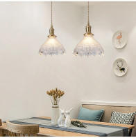 Lámpara Colgante De Vidrio Moderna Para Dormitorio Cocina Comedor Iluminación Nordic Café Bar Lámpara LED Flor Sin Bombillas Incluidas - details 4