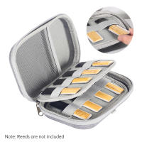 Estuche Portátil Para Cañas Muspor Para Clarinete Y Saxofón Capacidad De Almacenamiento Para 20Pcs Impermeable Y Con Holder De Transporte - details 17