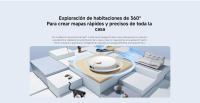 Official | Xiaomi Robot Vacuum S40C, Potente Ventilador de Succión de 5000 Pa, Depósito de Agua y Depósito de Polvo de Alta Capacidad, Sistema de Navegación Inteligente LDS - details 5