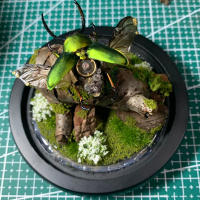 Moss Artificial De Madera Para Decoración De Paredes Hogar Y Jardín Vida Eterna Falso Pasto Planta Mini Accesorios Para Flores - details 6