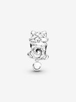 Pandora - Charm de Gatito y Bola de Lana-Plata de Ley - details 1