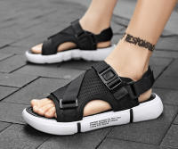 Sandalias Para Hombre Verano Casual Hogar Antideslizantes Suave Exterior Moda Playa Zapatos Ligeros Flip-flops Con Cierre De Lazo - details 8