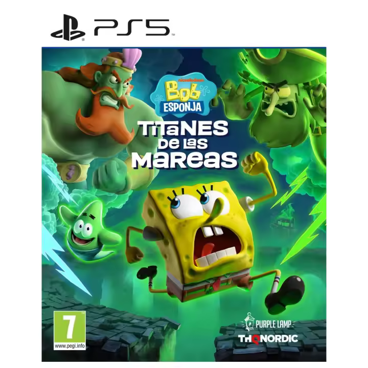 Bob Esponja: Titanes de las mareas para PlayStation 5 PS5 (Edición española) - 1