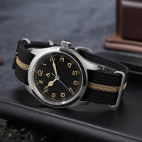 Reloj De Pulsera Militar ML08 Con Movimiento Quartz VH31 Cristal De Zafiro Doble Domada Luminiscencia Super C3 Verde 38mm Vintage - details 3