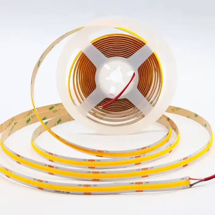 Hola led Tira de Luz COB Alto Voltaje 10m – 528 LED, 13W/m, 24V, 3000K/4000K/6000K, Sin Parpadeo, IP20 - 1