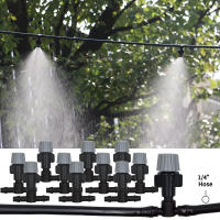 Sistema De Riego Automático Portátil 10-20M Con Rojellones De Niebla Para Jardín Con Conector De Tee 4/7mm Para Patio - details 2