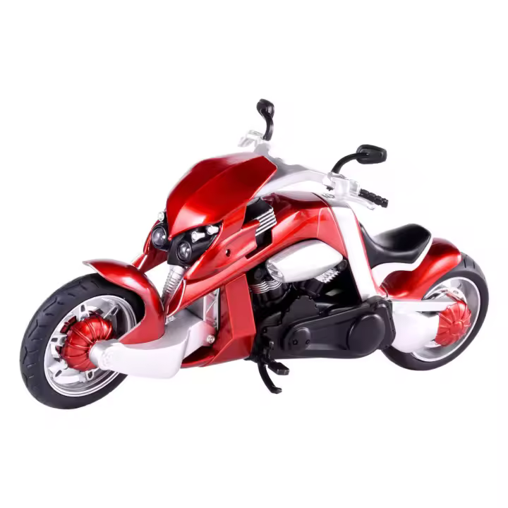 Moto De Tyrannosaurus 1:12 De Aleación De Metal Juguete Con Sonido Y Luz Vehículos Retroalimentados Decoración Para Niños Regalo - 1