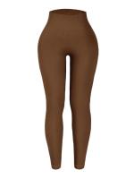 Pantalones De Yoga Ribbed Para Mujer High Waisted Leggings Deporte Gimnasio Fitness Control Abdominal Tallas Verdaderas Tights De Entrenamiento Sin Costuras - details 1