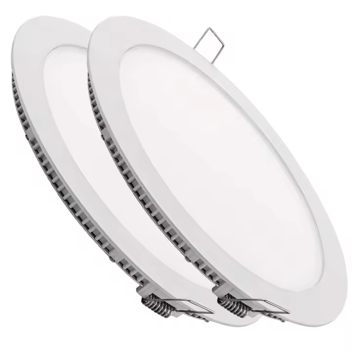 LED ATOMANT Placa Downlight Circular Plana 24W 2200LM Corte 280mm - 1
