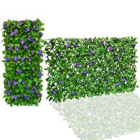 1PC Valla De Privacidad Expansible Para Balcones Y Jardines Decoración De Pared Con Hiedra Artificial Estilo Elegante Para Jardín Y Escenario Exterior - details 1