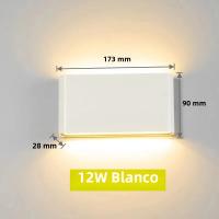 Lámpara LED impermeable para exteriores, luz de pared IP65 para porche, jardín e interior, decoración del hogar, dormitorio, sala de estar, iluminación - details 4