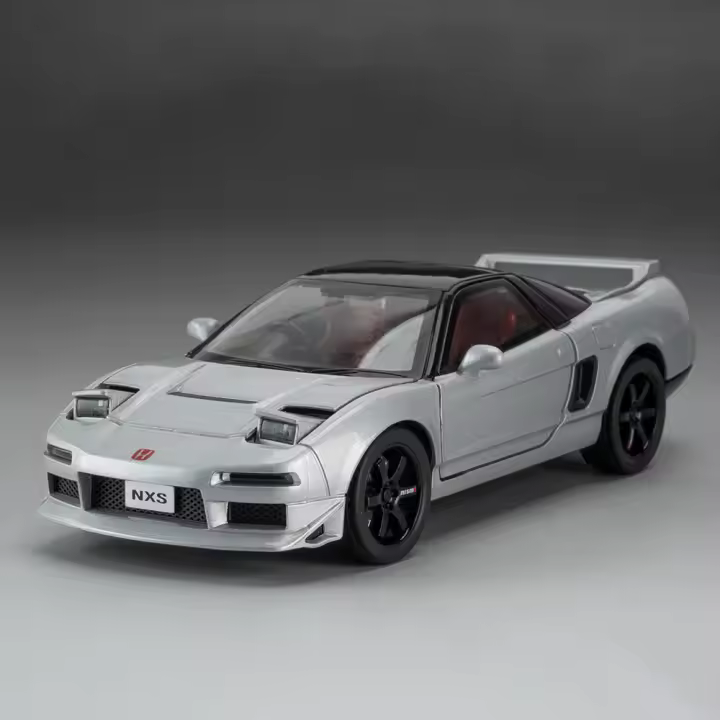 Coche De Deportes HONDA NSX a Escala 1:32 Modelo De Juguete Miniatura De Metal Con Puertas Abiertas Absorción De Choque Regalo Para Aficionados Y Coleccionistas - 1