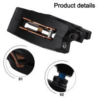 1pc Manija De Freno Electrónico De Aluminio Para Bicicleta Eléctrica XOD Con Conector Impermeable De 2 Pines Accesorio De Bicicleta - details 22