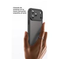 Funda De Teléfono Premium Mate Transparente Para iPhone 17 Air 16E 15 14 plus 13 12 11 pro Max Color Sólido Protectora De Cámara Resistente a Arañazos Y Huellas - details 4