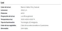 FABRILAMP Ventilador DC SULTAN BLANCO MADERA Luz LED CCT de 68W 3 Aspas Desplegables 107d 3000-4000-6000K Remoto Abrila app - details 3