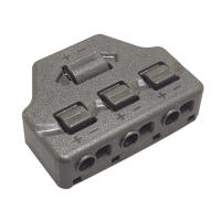 Bloque De Distribución De Cable Splitter De Bajo Voltaje Con 6/3 Puertos Para Conexión De Iluminación Y Tiras LED VKTECH - details 10