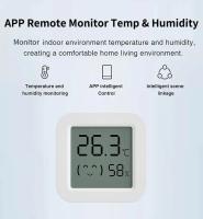Sensor De Temperatura Y Humedad Zigbee Tuya Con Pantalla LCD Mini Control Remoto Por App Herramienta De Medición Digital - details 3