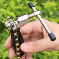 Herramienta De Reparación De Bicicleta Extractor De Cadena Con Mango Antideslizante Cortador Y Abrazadera Para Enlace De Cadena De Bicicleta Herramienta De Splitter De Pin De Cadena De Acero Negro - details 5
