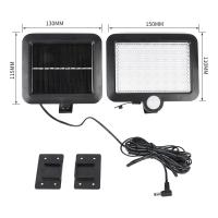 Lámpara Solar Colgante Split Con 1 Panel Y Control Remoto Para Camping Y Jardín Fuente De Energía LED Material ABS - details 12
