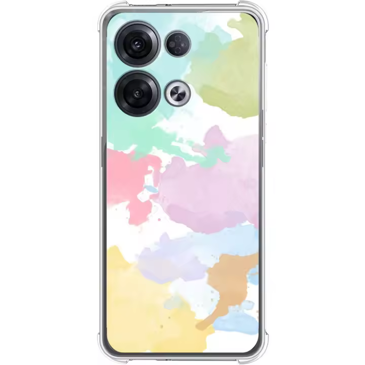 Funda Silicona Antigolpes para Oppo Reno 8 Pro 5G diseño Acuarela 11 Dibujos - 1