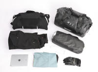 Bolsa De Asiento Para Motocicleta Rhinowalk Impermeable 45L PVC Equipaje Seco Para Viajes Exterior Bolsa De Hombro Pannier - details 10