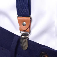 Suspenders Ajustables Para Hombres Y Mujeres 2.5cm Anchos Con Espalda En Forma De Y 4 Clip Para Bodas Y Eventos Regalo Para Padre - details 6